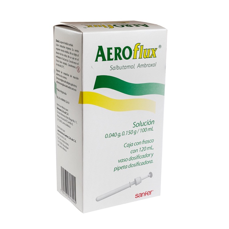 Aeroflux Gr Frasco Solucion Ml Farmacia Prixz