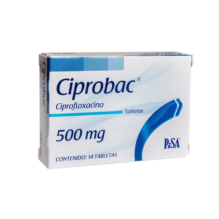 Ciprobac 500 Mg Caja 14 Tabletas - Farmacia Prixz