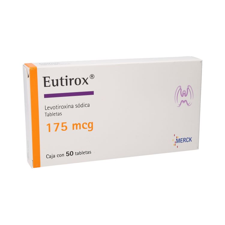 Eutirox 175 Mcg Caja 50 Tabletas - Farmacia Prixz