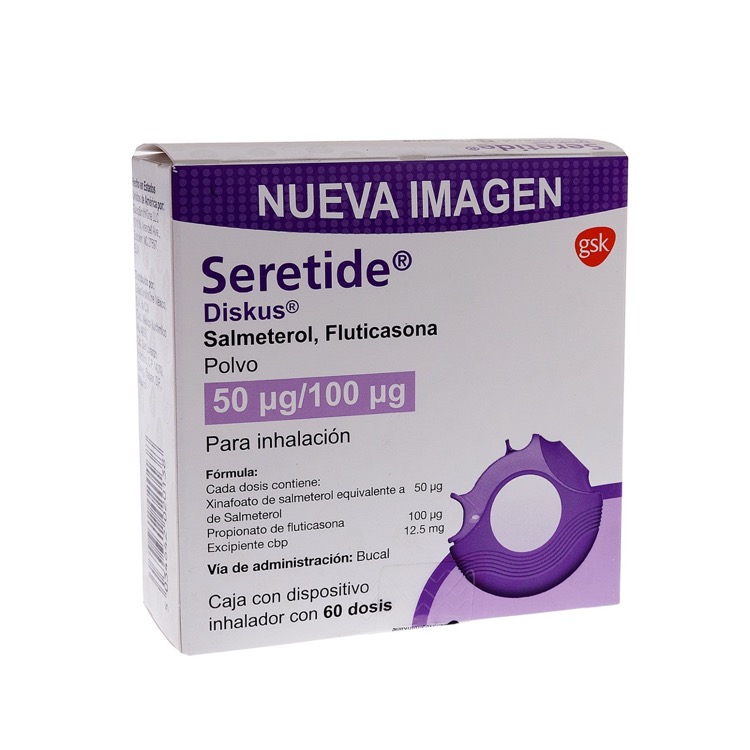 Ceretide : Seretide Evohaler 25/250mg 120dz Gsk - Pine Pharmacy Uganda