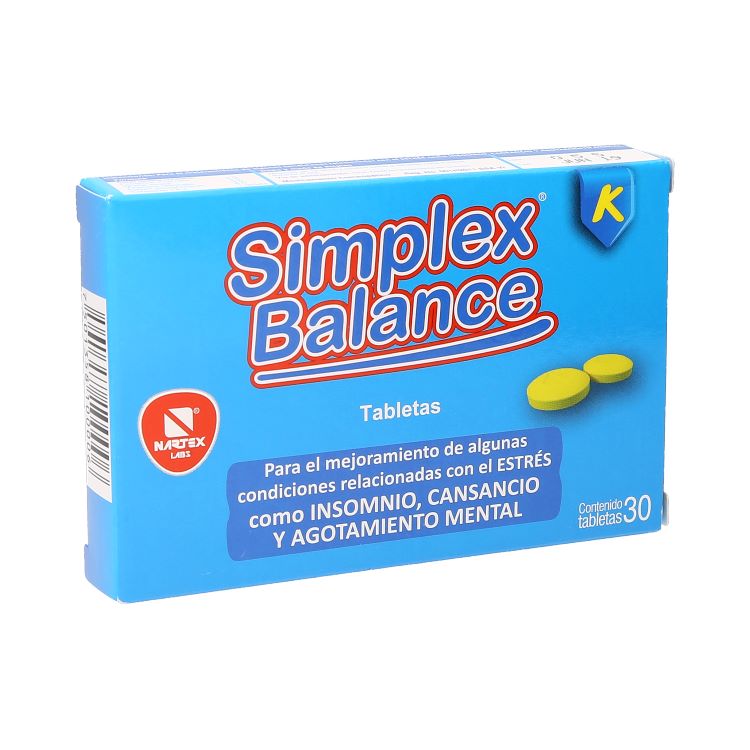 Simplex 1 Caja 30 Tabletas - Farmacia Prixz